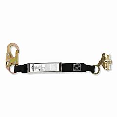 Peakworks V830113 Panic Lock Rope Grab, 310 Lb Capacity, 15 In, Large Eye, Black