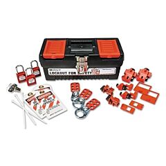 Brady® 105964 Personal Breaker Lockout Kits With Safety Padlocks, (6) Lockouts;(3) Padlocks
