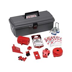 Brady® 65289 Lockout Tool Box With Components