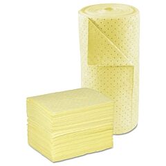 Brady® Bph100 Spc Spc Basic Chemical Absorbents, 17 In X 15 In, 100/Bale