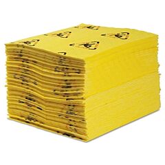 Brady® Ch200 Spc High Visibility Safety & Chemical Absorbent Mat, Abs 38 Gal, 15 In X 19 In