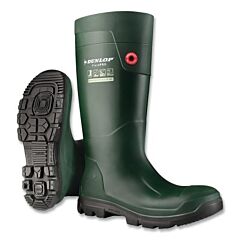 Dunlop® Eg62E33.03 Purofort® Fieldpro Full Safety Boots, Size 3, 14 In, Green