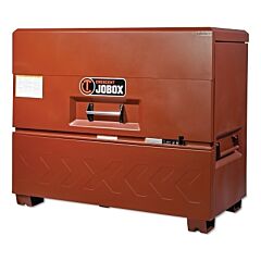 Jobox® 2-681990-01 Site-Vault™ Piano Box, 48 In W X 31 In D X 51 In H, 39.1 Ft³, Brown
