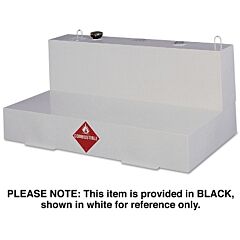 Jobox® 488002 Liquid Transfer Tanks, Low-Profile L-Shaped, 76 Gal To 82 Gal, Steel, Black
