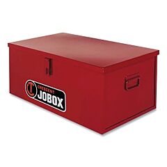 Jobox® 659990 Heavy-Duty Chest, 30 In W X 16 In D X 12 In H, Latching Hasp