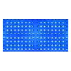Kennedy 50004Bl Vtc Series Toolboard Set, 60-Pc Toolholder Hooks, 4-Panel, Blue