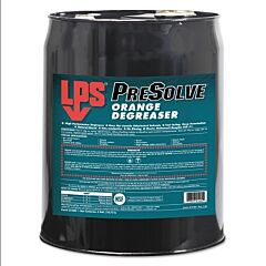 Lps® 01405 Presolve® Orange Degreaser, 5 Gal, Pail, Orange Scent