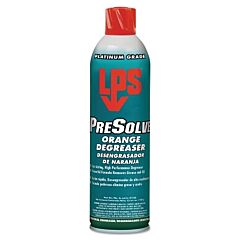 Lps 1420 Presolve Orange Degreaser, 15 Oz, Aerosol Can, Orange Scent