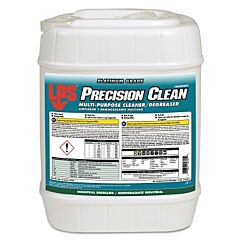 Lps® 02705 Precision Clean Multi-Purpose Cleaner/Degreaser, Concentrate, 5 Gal, Pail, Citrus Odor