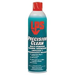 Lps® 02720 Precision Clean Multi-Purpose Cleaner/Degreaser, Ready-To-Use, 20 Oz Cap Vol, Aerosol Can, Citris Odor