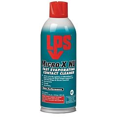 Lps 6616 Micro-X Nu Fast Evaporating Contact Cleaners, 11 Oz Aerosol Can