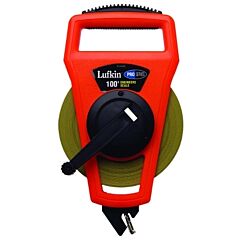 Lufkin® Ps1808Dn Pro Series Nyclad Tape Measures, 1/2 In X 200 Ft, Inch/Engineers