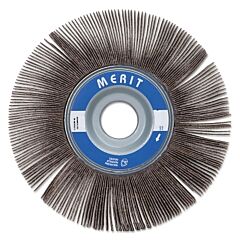 Merit Abrasives 8834121008 Type K Sof-Tutch, 6 In X 1 In, 240 Grit, 6,000 Rpm