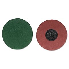 Merit Abrasives 8834167032 Zirc Plus R801 Powerlock Cloth Discs-Type I, 3 In Dia., 50 Grit