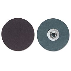 Merit Abrasives 08834168497 Fx Quick Change Cloth Disc-Type Ii, Aluminum Oxide, 2 In Dia., 50 Grit