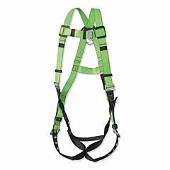 Peakworks V8002200 Contractor Harness, Back D-Ring, Universal Size, Quick Connect Chest And Legs