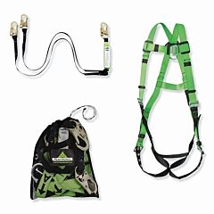 Peakworks V8252326 Contractor Kit, 6 Ft, 2 Legs, (3) Snap Hooks, 310 Lb Capacity