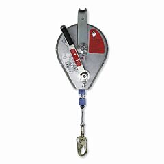 Peakworks V84553496 Non Le Self Retracting Lifeline, 96 Ft, Swivel Attachment, 310 Lb, Swivel Snap Hook With Load Indicator, 1