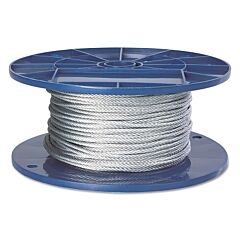 Peerless 4500105 Fiber Core Wire Ropes, 6 Strands, 19 Strands/Wire, 5/16 In, 1,704 Lb Load