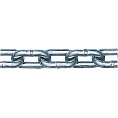 Peerless 5011434 Grade 30 Proof Coil Chains, Size 3/8 In, 2,650 Lb Limit, Zinc