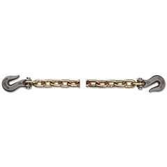 Peerless 5261063 Grade 70 Transport Tiedown Chain Assemblies, 5/16 In, 4,700 Lb Load, Matte
