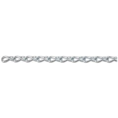 Peerless 7501432 Jack Chain, Size Trade Size 14, 16 Lb Working Load Limit, Zinc Plated