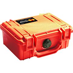 Pelican 1120-000-150 Protector Case™ Series Small Case, 1120 Wf/Wl, 0.07 Ft³, 7.29 In L X 4.78 In W X 3.33 In H Interior, Orange