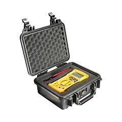 Pelican 1200-000-110 Protector Case™ Series Small Case, 1200 Wf/Wl, 0.16 Ft³, 9.25 In L X 7.12 In W X 4.12 In H Interior, Black