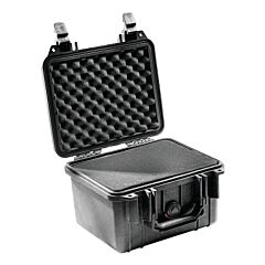 Pelican 1300-000-110 Protector Case™ Series Small Case, 1300 Wf/Wl, 0.23 Ft³, 9.17 In L X 7.00 In W X 6.12 In H Interior, Black