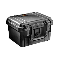 Pelican 1300-001-110 Protector Case™ Series Small Case, 1300Nf/Wl, 0.23 Ft³, 9.17 In L X 7.00 In W X 6.12 In H Interior, Black