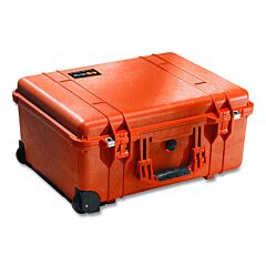 Pelican 1560-000-150 1560 Large Protector Case, With Logo, 22.07 In L X 17.92 In W X 10.42 In D, Orange, With Foam