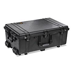 Pelican 1650-021-110 Protector Case, 1650Nf/Wl, 3.08Cu Ft, 28.57 In X 17.52 In X 10.65 In, Black