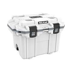 Pelican 30Q-1-Whtgry 30Qt Elite Coolers, 32.95 Qt, 19 Inx 25.3 In X 18.5 In, White/Gray