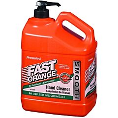 Permatex® 23218 Fast Orange® Smooth Lotion Hand Cleaner, Citrus, Bottle W/Pump, 1 Gal
