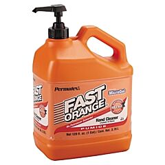 Permatex® 25219 Fast Orange® Pumice Lotion Hand Cleaner, Citrus, Bottle W/Pump, 1 Gal
