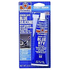 Permatex® 80022 Sensor-Safe Blue Rtv Silicone Gasket, 3 Oz Tube, Blue