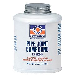 Permatex® 80045 Pipe Joint Compound, 16 Oz Bottle, Black