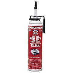 Permatex® 85915 High-Temp Red Rtv Silicone Gasket Maker, 7.25 Oz, Powerbead™ Can, Red