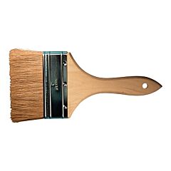 Pferd 89702 Chip Brushes, 11/16 In Thick, 2 1/2 In Trim, White Bristle, Wood Handle