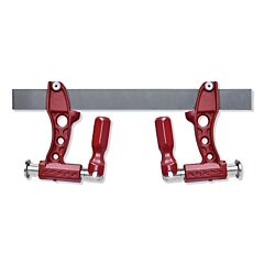 Piher® 60515 Reversible Jaws Maxi-F Bar Clamp, 150 Cm Opening, 12 Cm Throat Depth, 60 In Capacity