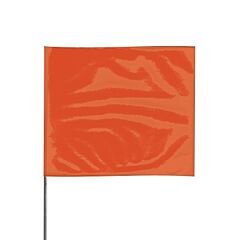 Presco 2324O Stake Flags, 2 In X 3 In, 24 In Height, Orange