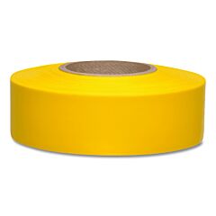 Presco Tfy Taffeta Flagging Tape, 1-3/16 In X 150 Ft, Yellow