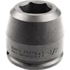 Proto® 15022 Impact Sockets 1-1/2" Drive, 1 3/8 In, 6 Points