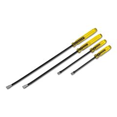 Proto® 2156S Large Handle Pry Bar Sets, 14 1/2 In; 17 1/2 In; 28 In; 31 7/8 In, Curved