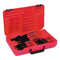 Proto® 360B Convertible Retaining Ring Pliers Set, Straight Tip, Bore Diameter 3/8 In To 3 In