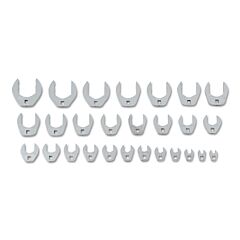 Proto® 49002Cf Seven-Piece Crowfoot Wrench Sets, Inch, 3/8 In Drive