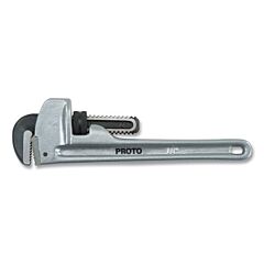 Proto® 818A Aluminum Pipe Wrench, 90 Deg Head Angle, Forged Steel Jaw, 18 In
