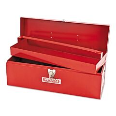 Proto® 9977-Na General Purpose Tool Box, Single Latch, 19-1/2 In W X 8 In D X 7 In H, Steel, Red