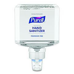 Purell® 7751-02 Healthcare Advanced Hand Sanitizer Gentle And Free Foam Dispenser Refill, 1200 Ml, Alcohol Odor, For Es8