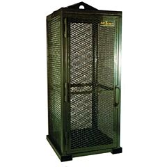 Saf-T-Cart Sts-9 Storage Series Cylinder Cage, Locking Door, (9) Hi-Pressure Cylinders